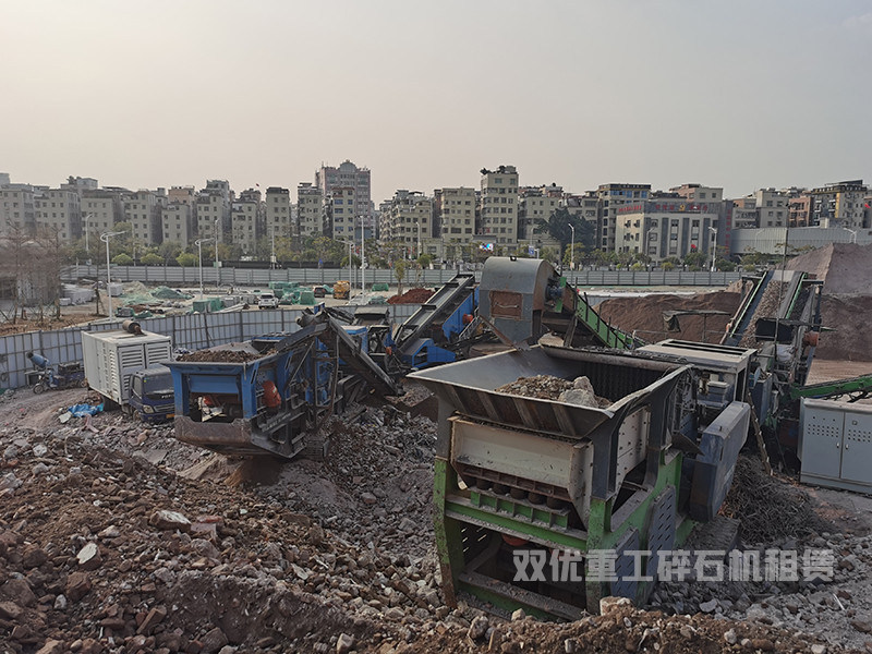 郑州 建筑垃圾破碎 精选厂家 多功能设备现货发货